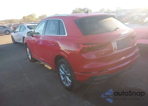 2025 Audi Q3 Premium 45 Tfsi S Line Quattro Tiptronic z USA, uszkodzony, nr VIN WA1DECF31S1006306